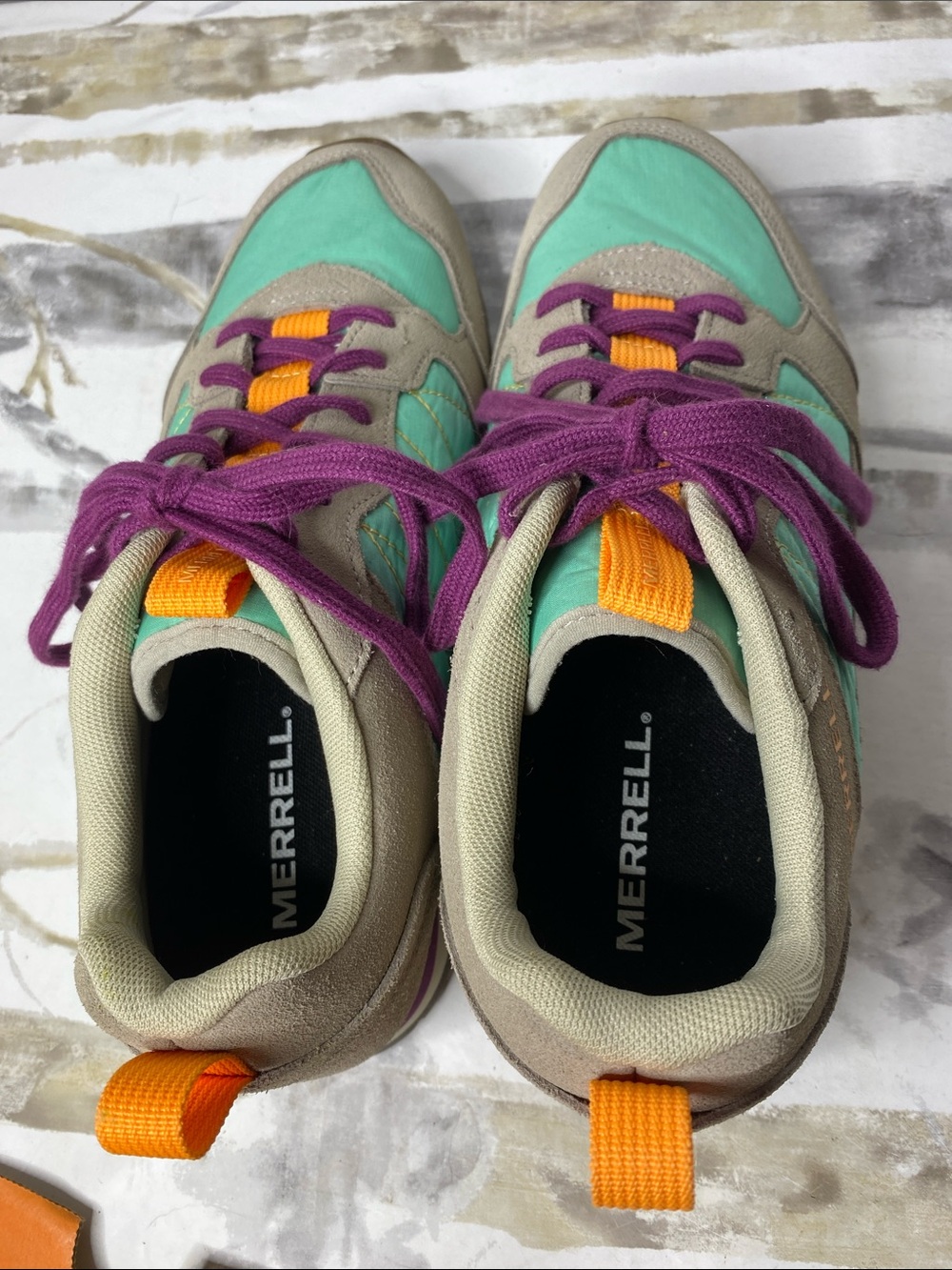 Merrell Alpine Sneakers Moon/Mint View 6